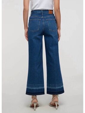 Derek Lam 10 Crosby Size 27 Isla Wide-Leg Cropped Jeans